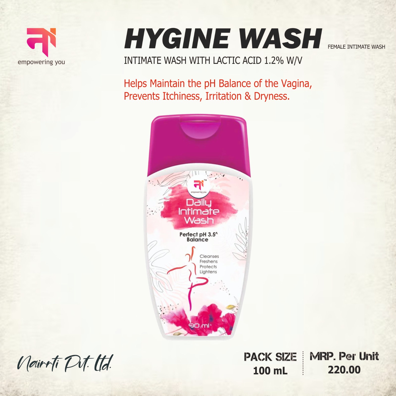 NAIRRTI  HYGINE WASH